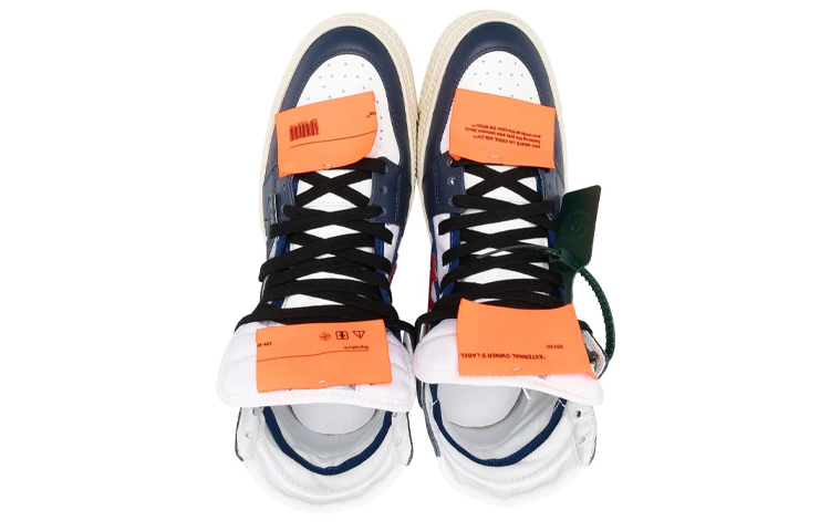 Purchase Off-White Off-Court 3.0 High 'Blanco Azul Marino' OMIA065F22LEA0010142
