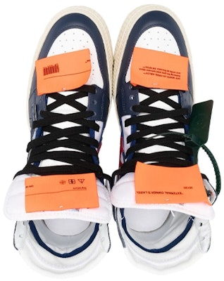 Off-White Off-Court 3.0 高帮篮球鞋 '白色海军蓝' OMIA065F22LEA0010142 Purchase Off-White Off-Court 3.0 高帮篮球鞋 '白色海军蓝' OMIA065F22LEA0010142