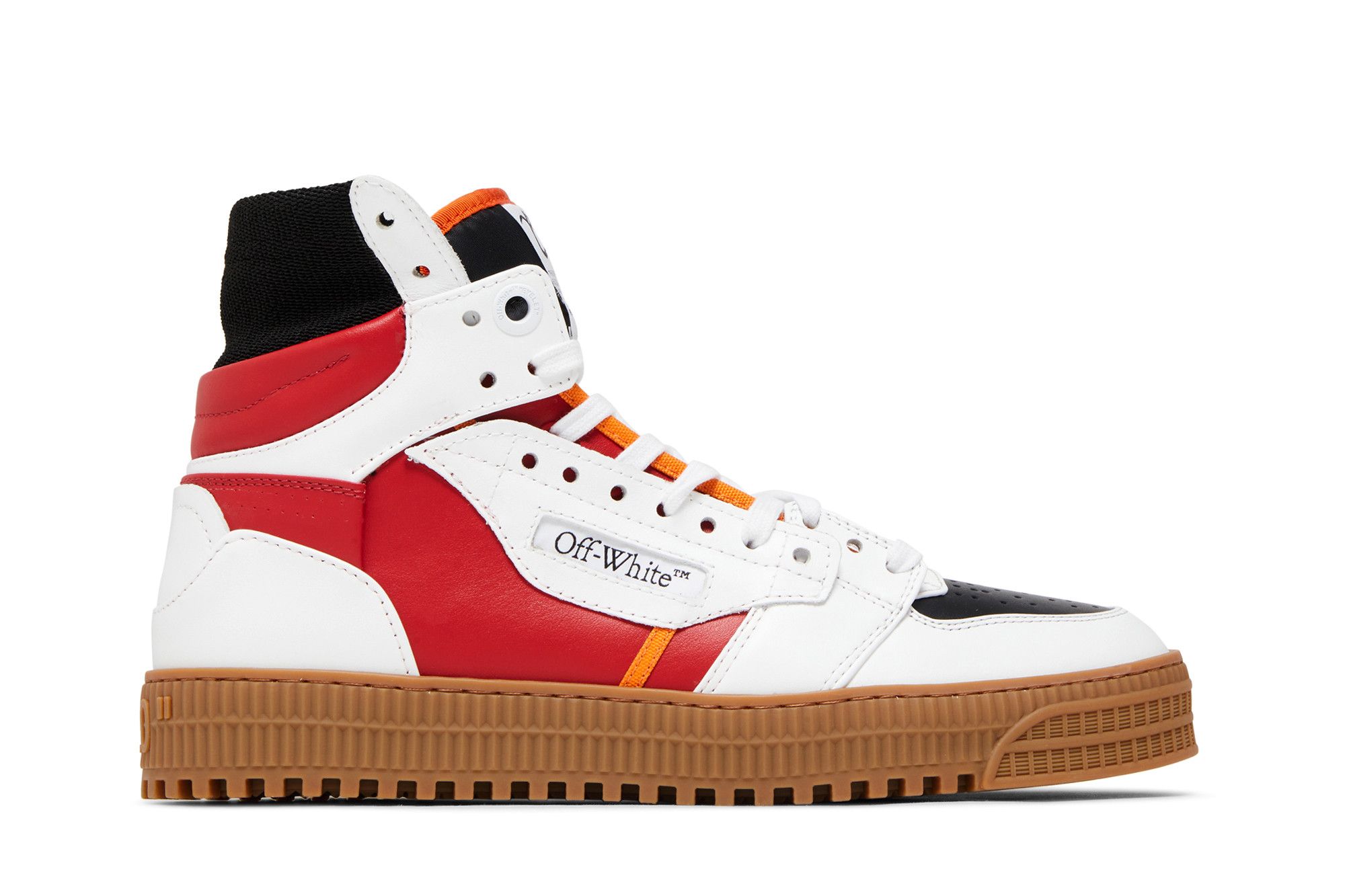Off-White Off-Court 3.0 High 'White Red Gum' OMIA065S24LEA002-2501