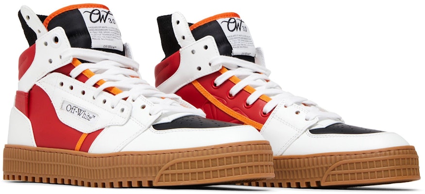 Off-White Off-Court 3.0 High 'White Red Gum' OMIA065S24LEA002-2501 Cheap Off-White Off-Court 3.0 High 'White Red Gum' OMIA065S24LEA002-2501