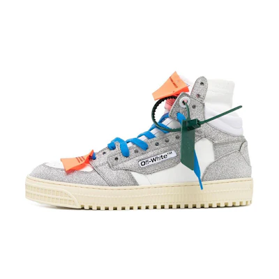 Off-White Off-Court 3.0 High 'White Silver Glitter'