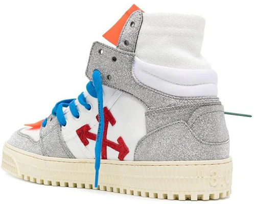 Off-White Off-Court 3.0 High 'Putih Perak Berkilau' OMIA065F22LEA004-0172 Shop Off-White Off-Court 3.0 High 'Putih Perak Berkilau' OMIA065F22LEA004-0172