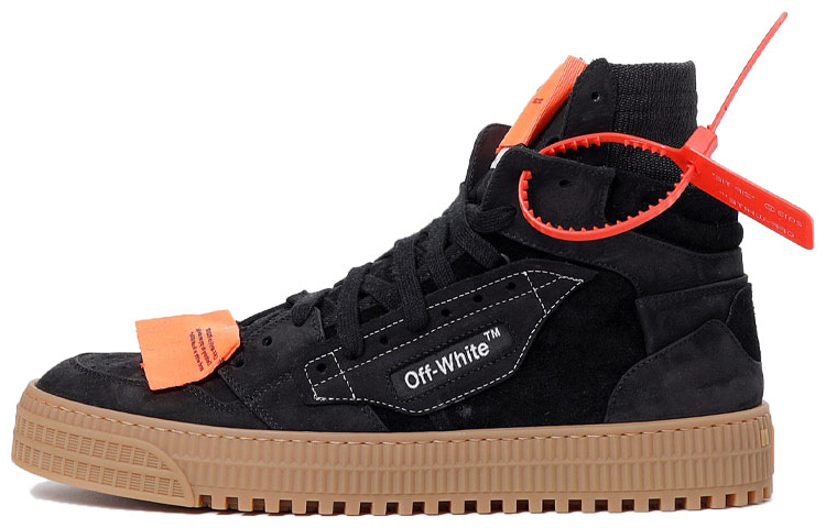 Buy Off-White Off-Court 3.0 Suede 'Getah Hitam' OMIA065F18034004-1000