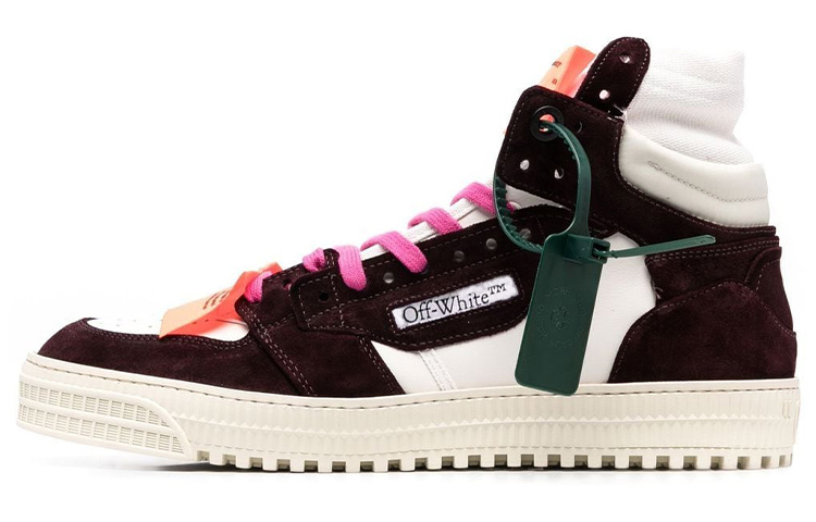 Off-White Off-Court 'Burgundy Suede'