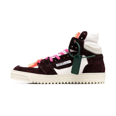 Off-White Off-Court 'Burgundy Suede'