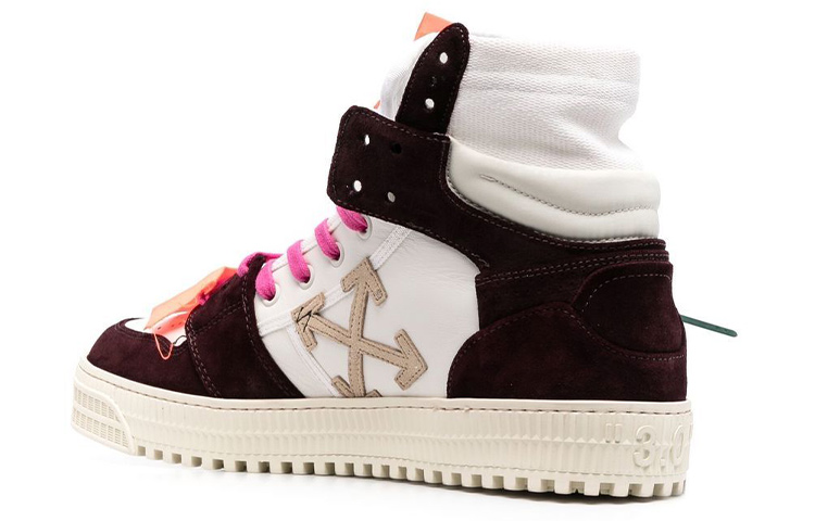 Off-White Off-Court 'Burgundy Suede' 圖 4