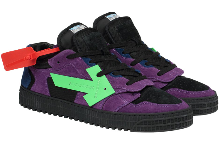 Off-White Off-Court 'Violet Green' 圖 3