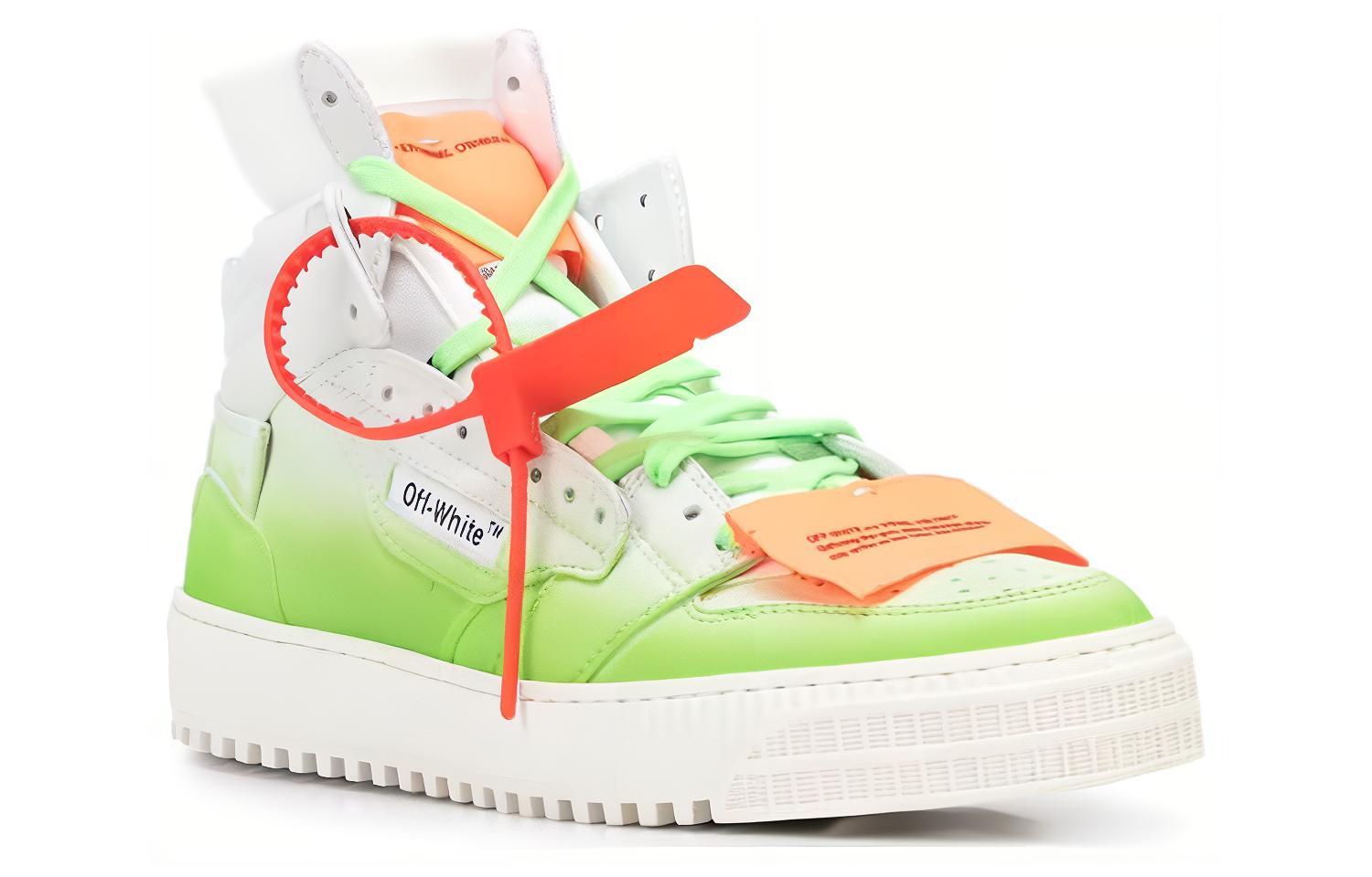 Off-White Off-Court 'White Green' 圖 3