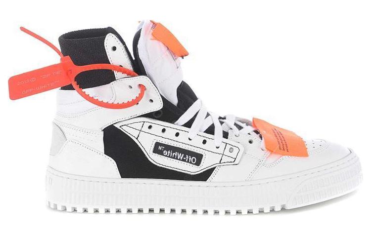 Off-White Off-Court High 'White Black' 圖 2
