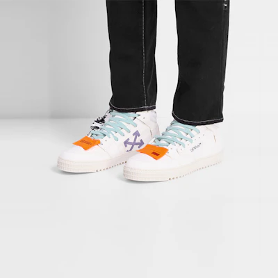 Off-White Off-Court High 'Putih Violet' Sneakers OMIA065R21LEA0020135 Purchase Off-White Off-Court High 'Putih Violet' Sneakers OMIA065R21LEA0020135
