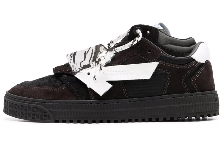 Off-White Off-Court Low 'Black White' OMIA151F21LEA0011001