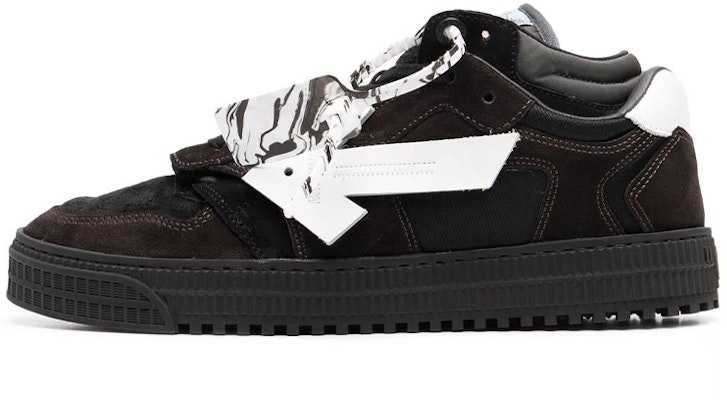 오프화이트 로우탑 스니커즈 '블랙 화이트' OMIA151F21LEA0011001 Buy 오프화이트 로우탑 스니커즈 '블랙 화이트' OMIA151F21LEA0011001