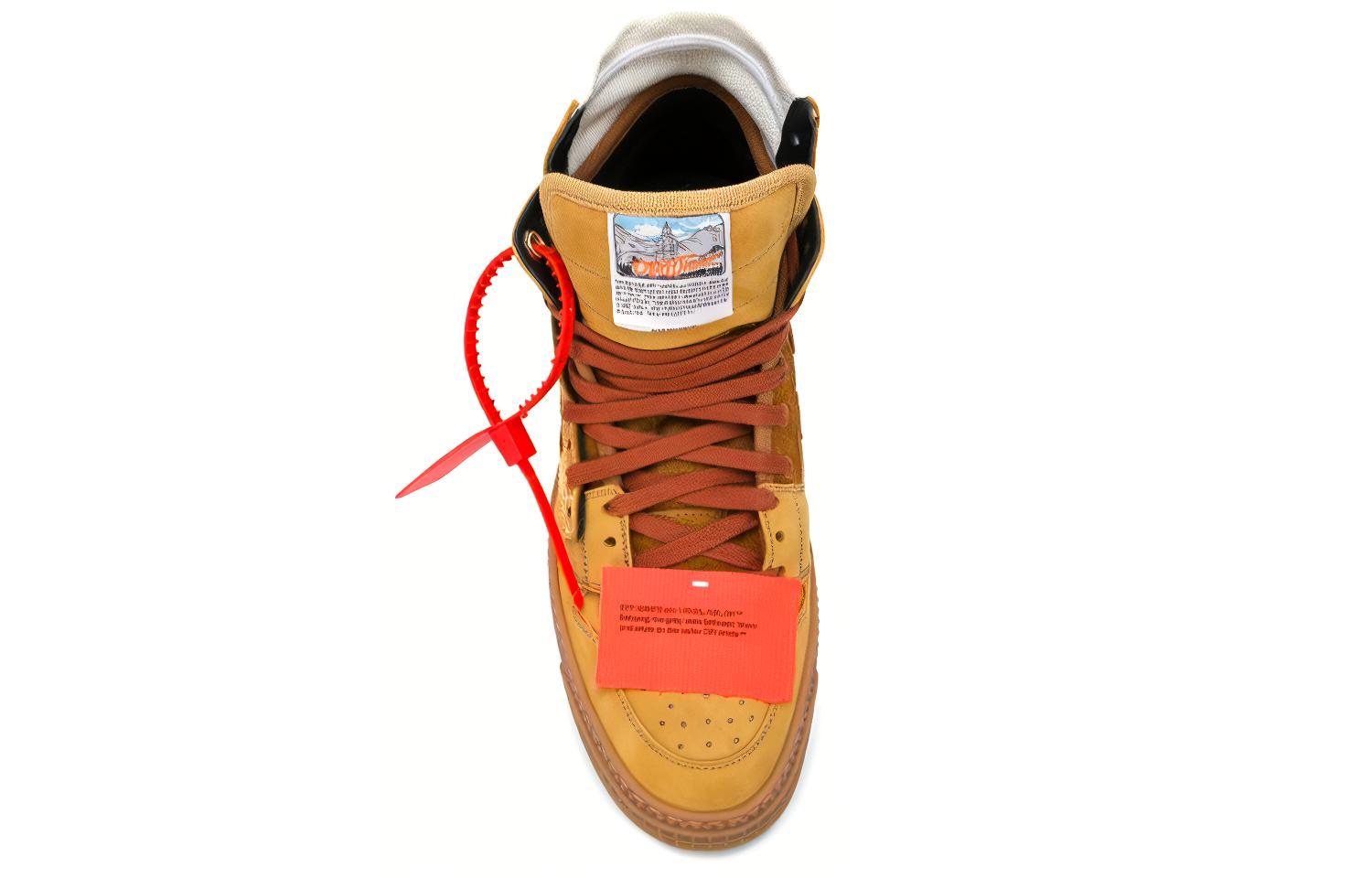 Off-White Off-Court Sneaker 'Camel' 圖 5