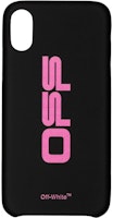 Off-White Off Carryover iPhone XS Case Black/Fuchsia Off-White Off Carryover iPhone XS Case Black/Fuchsia