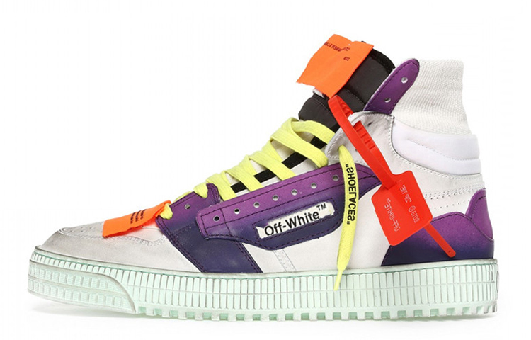 Off-White Off Court White Purple FW19 OMIA065F198000390128