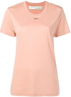 Off-White OFF Logo T-shirt Pink/Black Off-White OFF Logo T-shirt Pink/Black