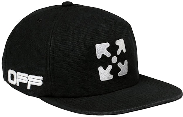 Off-White Off Print Arrows Hat Black/White Buy Off-White Off Print Arrows Hat Black/White