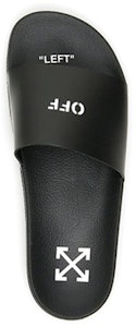 오프화이트 오프 스탬프 슬라이더 '블랙' OMIA088R20C22058-1001 Shop 오프화이트 오프 스탬프 슬라이더 '블랙' OMIA088R20C22058-1001