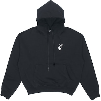OFF-WHITE 油畫箭頭連帽上衣 FW20 黑色 OMBB037F20FLE0021001 Lookbook OFF-WHITE 油畫箭頭連帽上衣 FW20 黑色 OMBB037F20FLE0021001