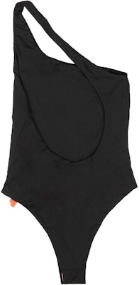 Off-White One Shoulder Swimsuit 'Black' Order Off-White One Shoulder Swimsuit 'Black'
