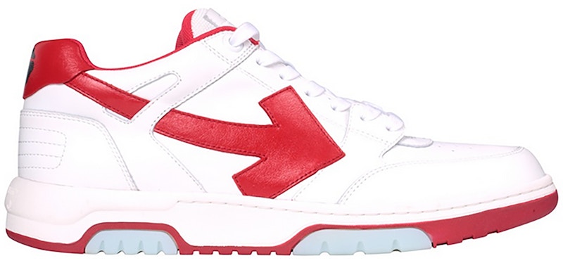 Off-White OOO Low Out Of Office White Red
