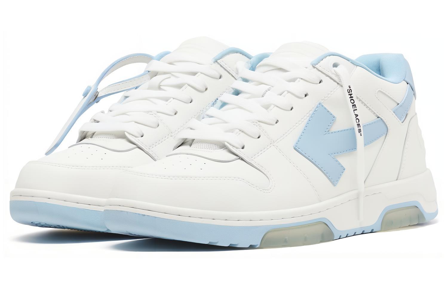 Lookbook Off-White Keluar Pejabat 2023 'Putih Biru Muda' OMIA189C99LEA006-0140