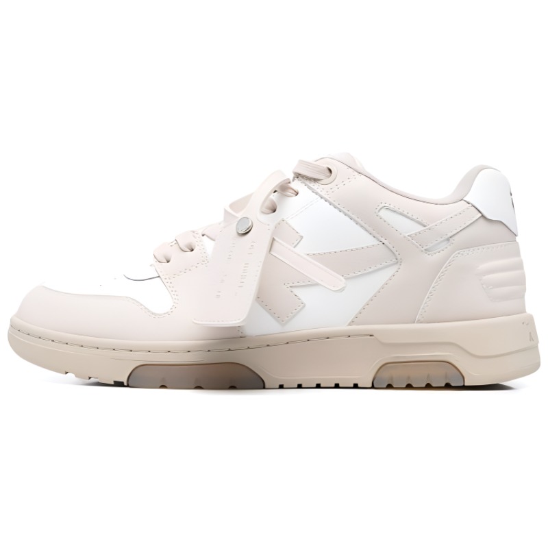 Off-White Out of Office 'Beige White' OMIA189C99LEA0016101