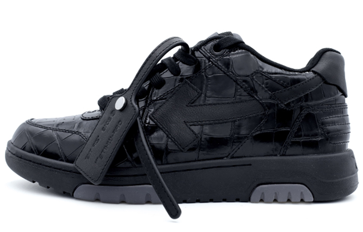 Off-White Out of Office 'Black Crocodile'