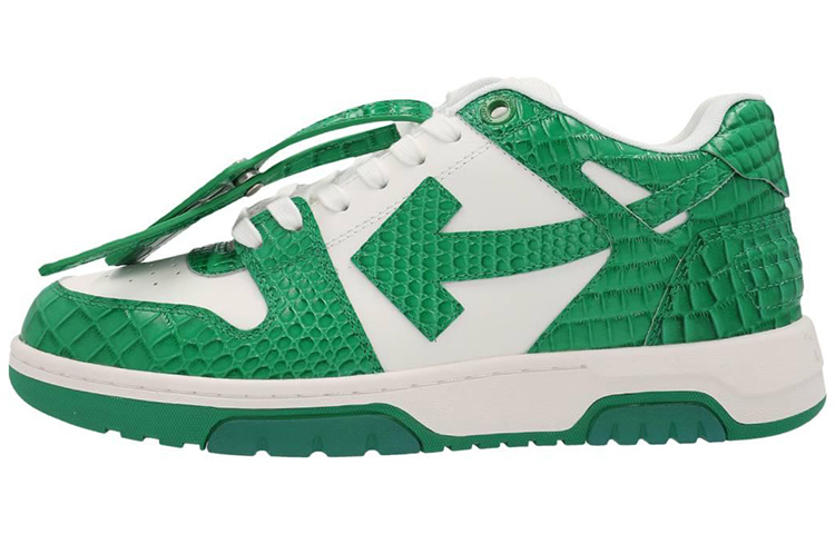 Buy Off-White Out of Office 'Croco - Hijau' OMIA189F22LEA004-0155