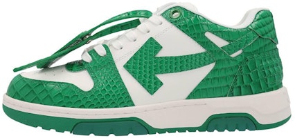 Off-White Out of Office 'Croco - Green' OMIA189F22LEA004-0155 Off-White Out of Office 'Croco - Green' OMIA189F22LEA004-0155