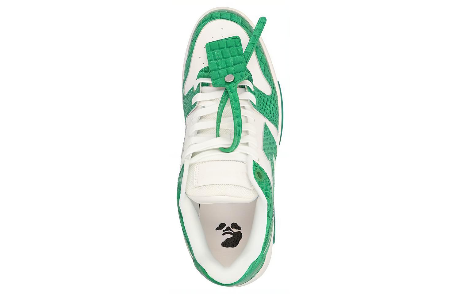 Lookbook Off-White Out of Office 'Croco - Hijau' OMIA189F22LEA004-0155