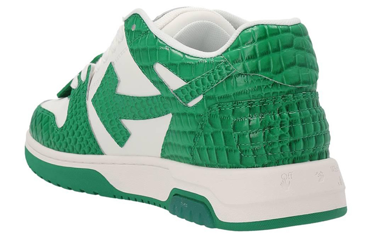 Shop Off-White Out of Office 'Croco - Hijau' OMIA189F22LEA004-0155