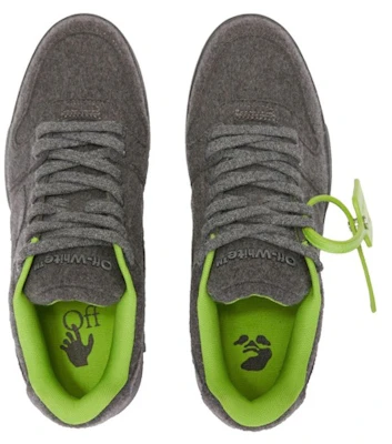Off-White Out of Office 'Gris Oscuro Verde Fluorescente' OMIA189F22FAB0010707 Shop Off-White Out of Office 'Gris Oscuro Verde Fluorescente' OMIA189F22FAB0010707