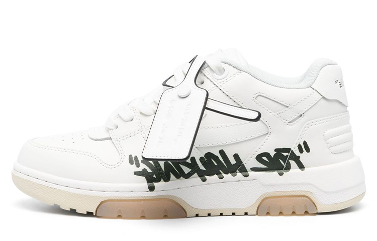 Off-White Out of Office 'For Walking - White Black' OMIA189C99LEA008-0110