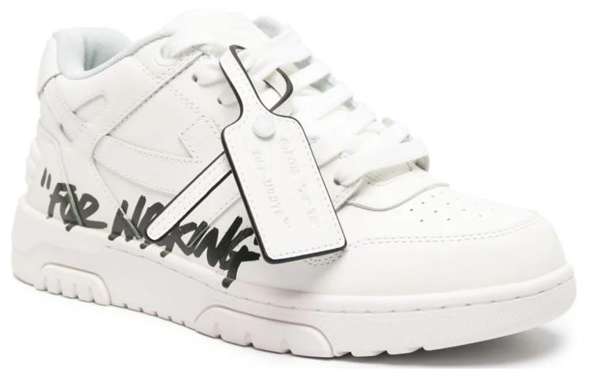 Order Off-White Out of Office 'For Walking - White Black' OMIA189C99LEA0120110
