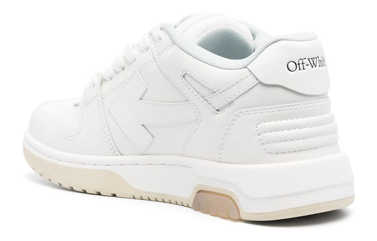 Shop Off-White Out of Office 'Para Caminar - Blanco Negro' OMIA189C99LEA008-0110