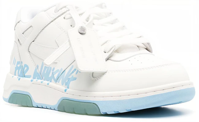 Off-White Out of Office 'For Walking - White Light Blue' OMIA189C99LEA005-0140 Order Off-White Out of Office 'For Walking - White Light Blue' OMIA189C99LEA005-0140