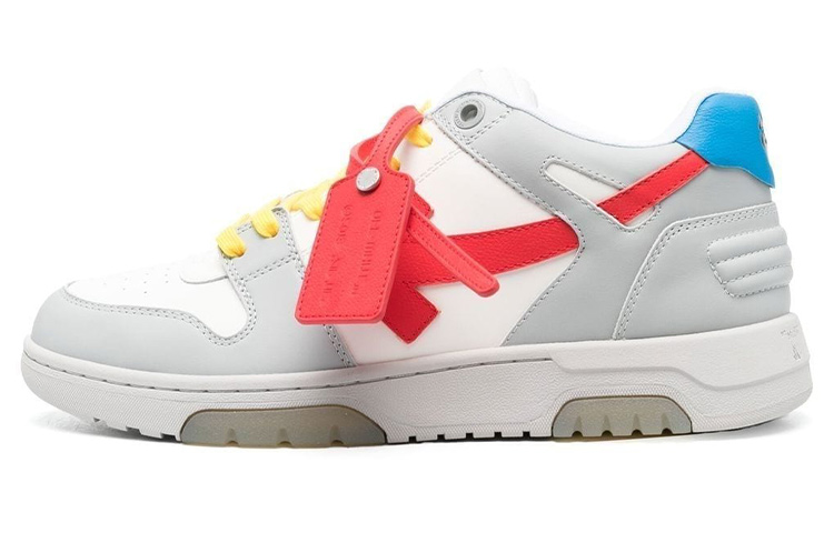 Off-White Out of Office 'Grey Red Blue'