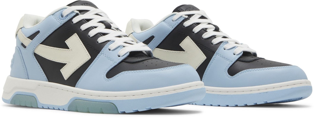 Off-White Out of Office ''Hellblau Schwarz'' OMIA189F22LEA001-4004 1