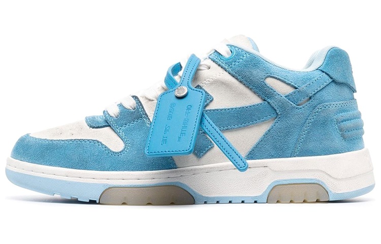 Off-White Out of Office 'Light Blue Suede'