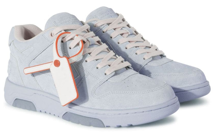 Lookbook Off-White Out of Office 'Light Blue Suede' OMIA189F23LEA0064040