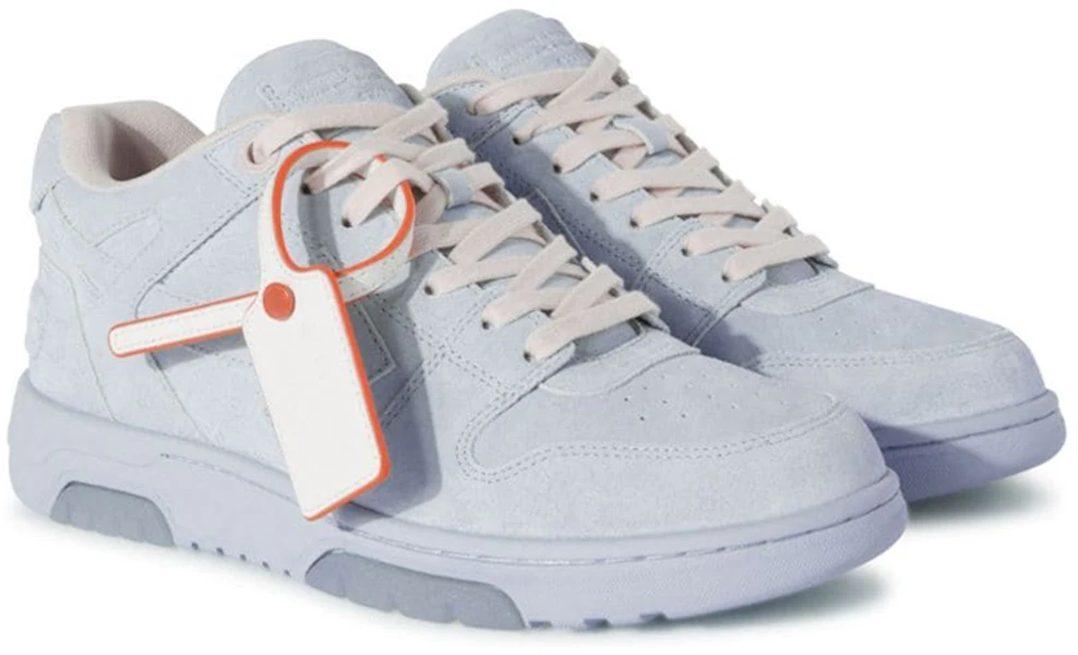 Off-White Out of Office 'Light Blue Suede' OMIA189F23LEA0064040 Lookbook Off-White Out of Office 'Light Blue Suede' OMIA189F23LEA0064040