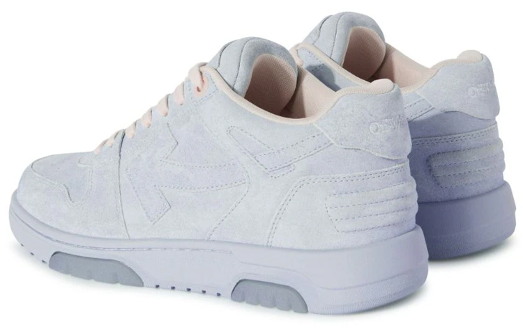 Purchase Off-White Out of Office 'Light Blue Suede' OMIA189F23LEA0064040