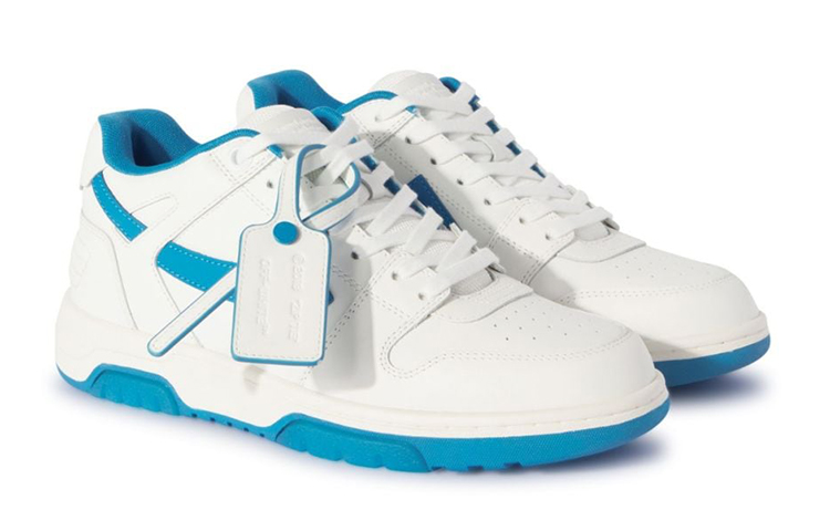 Off-White Out Of Office "OOO" Low White Blue (FW23) 圖 2