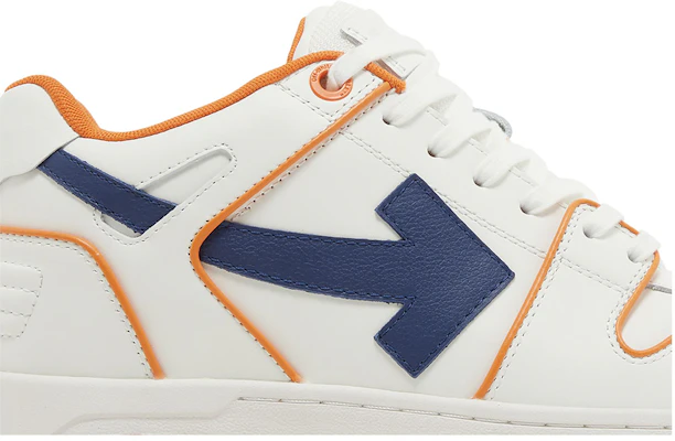 OFF-WHITE Out Of Office 小牛皮 圓頭繫帶 低筒 板鞋 男款 橙色 Order OFF-WHITE Out Of Office 小牛皮 圓頭繫帶 低筒 板鞋 男款 橙色
