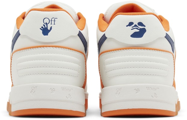 OFF-WHITE Out Of Office 小牛皮 圓頭繫帶 低筒 板鞋 男款 橙色 Details for OFF-WHITE Out Of Office 小牛皮 圓頭繫帶 低筒 板鞋 男款 橙色