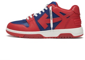 Off-White Out Of Office 'Red Blue' OMIA189F22LEA0014625 Off-White Out Of Office 'Red Blue' OMIA189F22LEA0014625