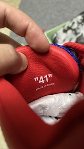 Off-White 休闲运动鞋 '红蓝' OMIA189F22LEA0014625 Order Off-White 休闲运动鞋 '红蓝' OMIA189F22LEA0014625