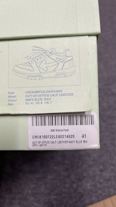 Off-White 休闲运动鞋 '红蓝' OMIA189F22LEA0014625 Lookbook Off-White 休闲运动鞋 '红蓝' OMIA189F22LEA0014625