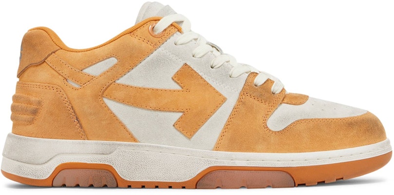Off-White Out of Office 'Vintage Suede - Orange' OMIA189S23LEA0110120 Buy Off-White Out of Office 'Vintage Suede - Orange' OMIA189S23LEA0110120
